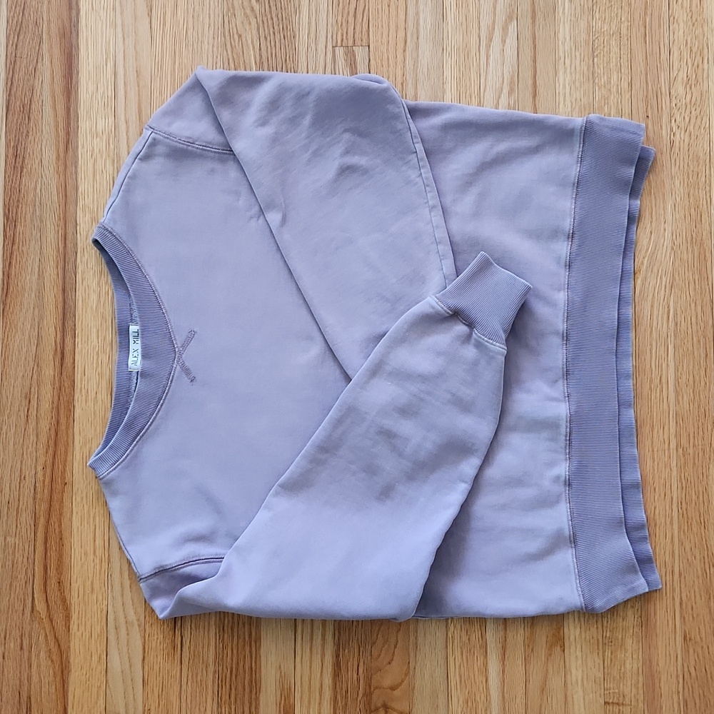 Alex Mill garment dyed sweatshirt sz small